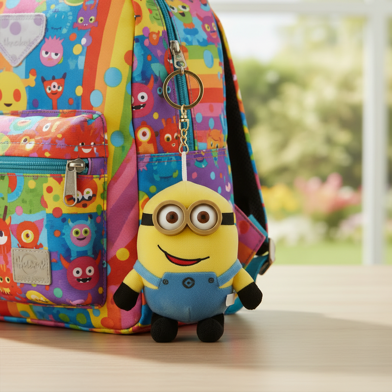 Minion Soft Toy Keychain