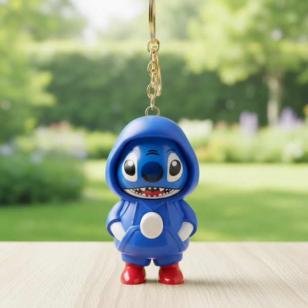 Stitch Face Changing Keychain