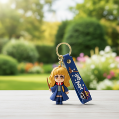 Hermione Silicone Keychains