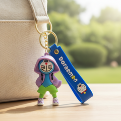 Hoodie Silicone Keychain