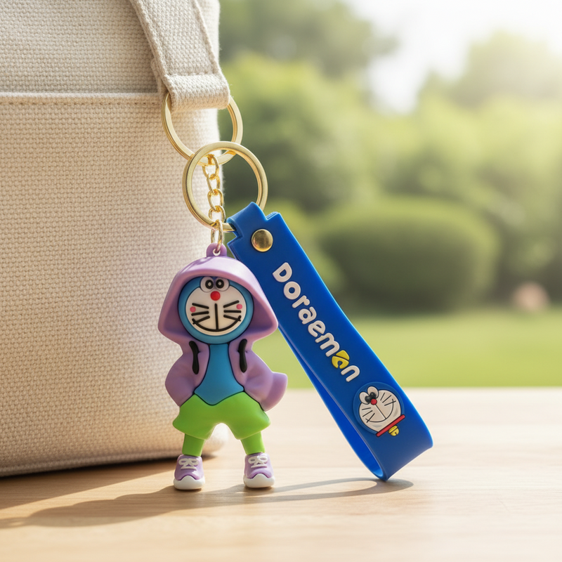 Hoodie Silicone Keychain