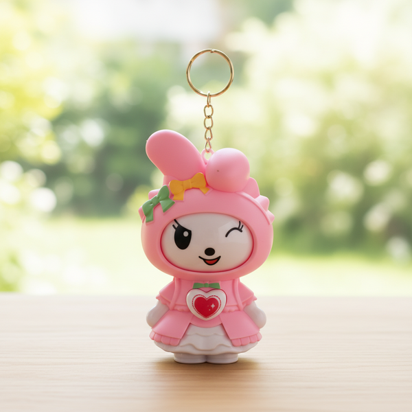 Kuromi Face Changing Keychain