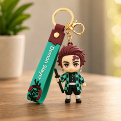 Tanjiro Silicone Keychains