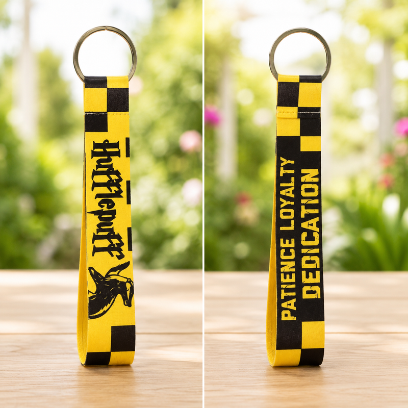 Hufflepuff Cloth Keychain