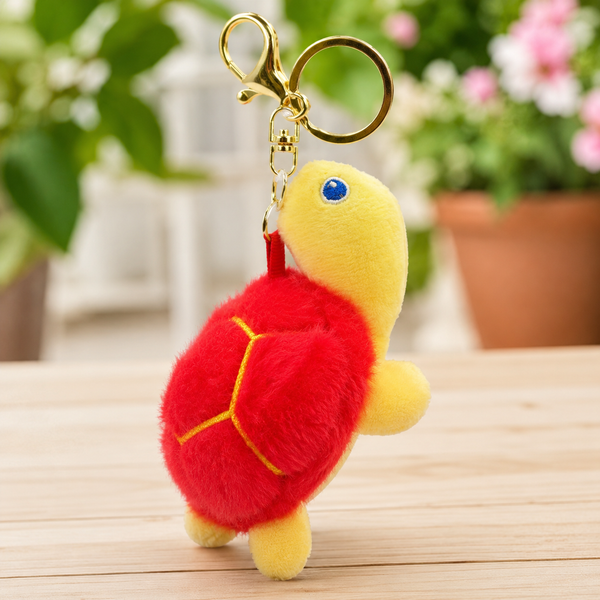 Turtle Soft Toy Keychain