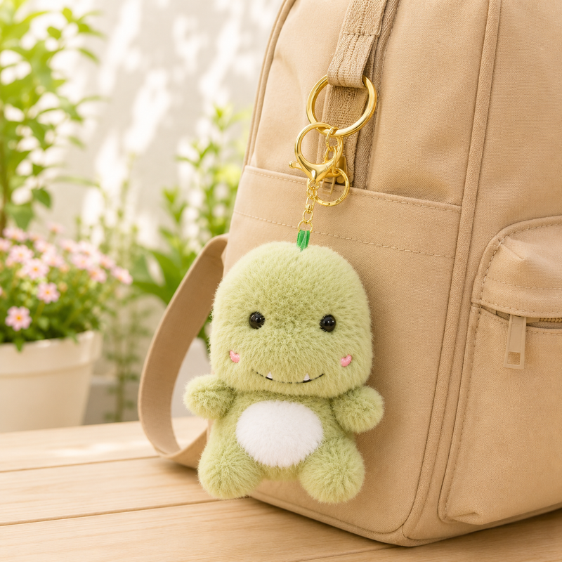 Plush Dinosaur Soft Toy Keychain