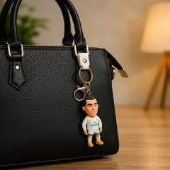 Ronaldo Silicone Keychains