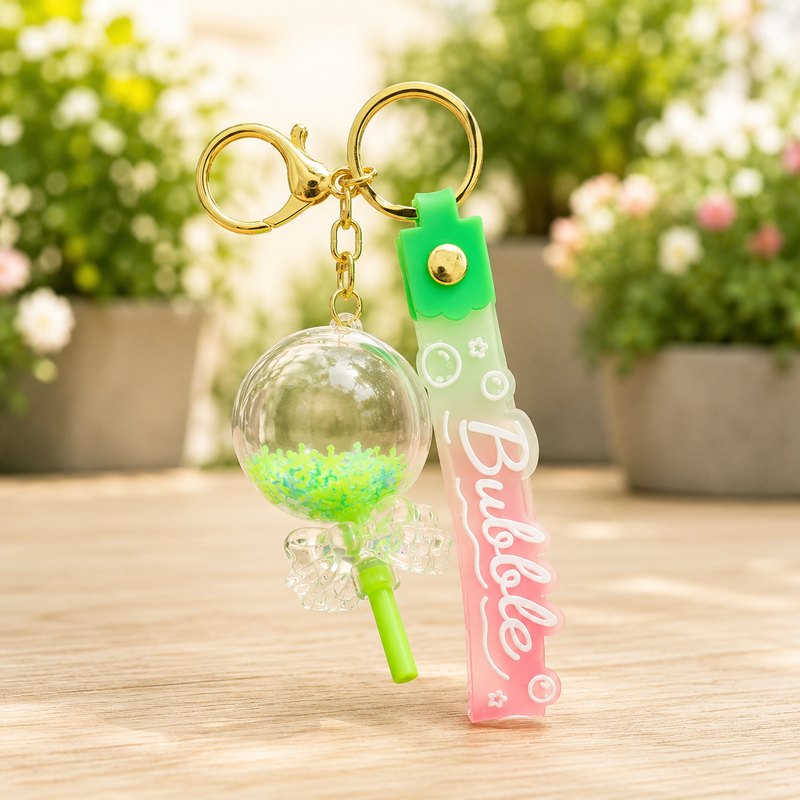 Water Lolipop Keychain