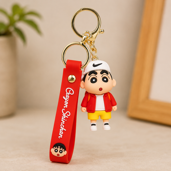 Shinchan Silicone Keychains
