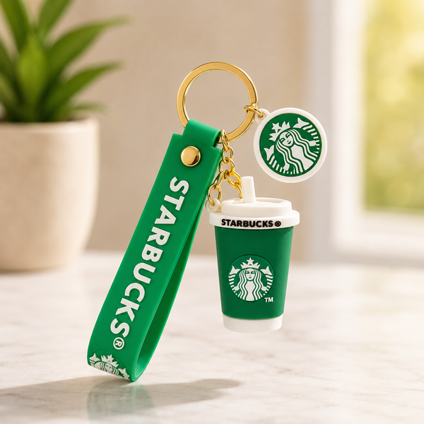 Starbucks Silicone Keychains
