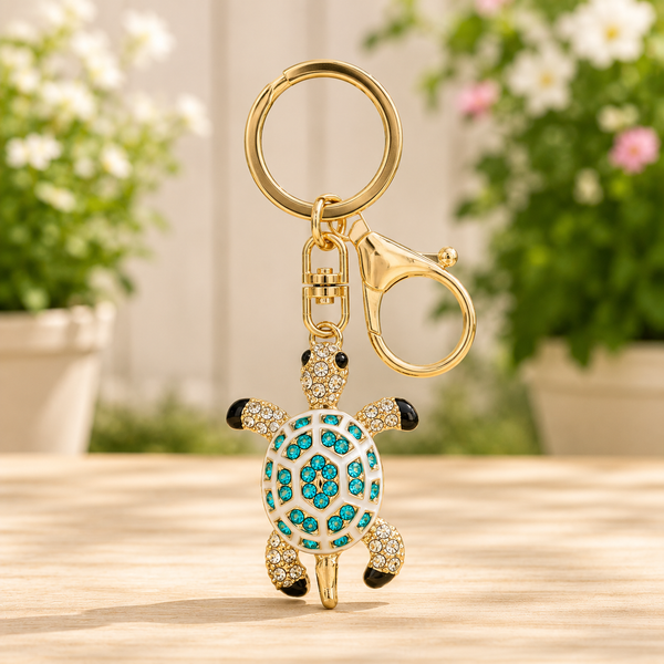 Fancy Steel Keychain