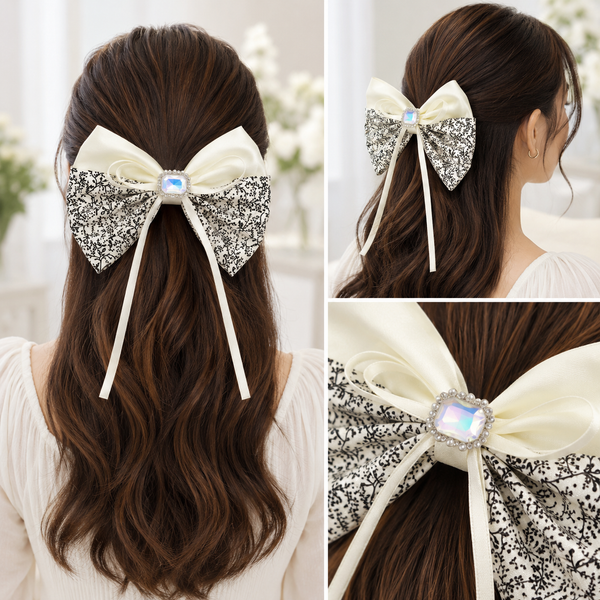 Korean Style Vintage Hair Bow