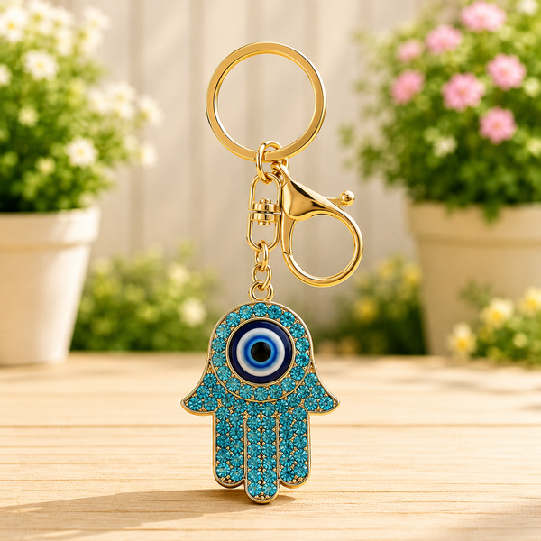 Fancy Steel Keychain