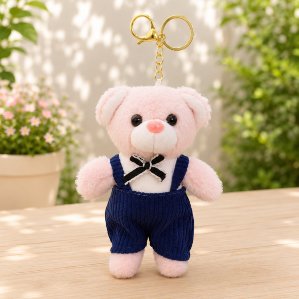 Bear Soft Toy Keychain