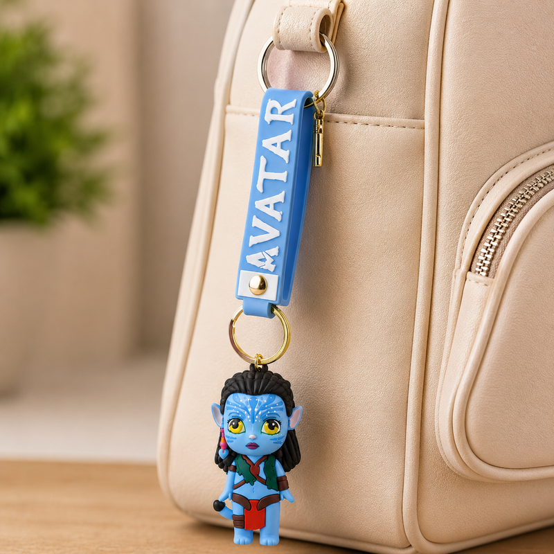Avatar Silicone Keychains