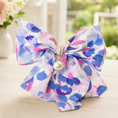 Korean Style Pearl Hair Bow