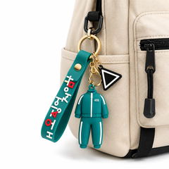 Squid Game Silicone Keychains