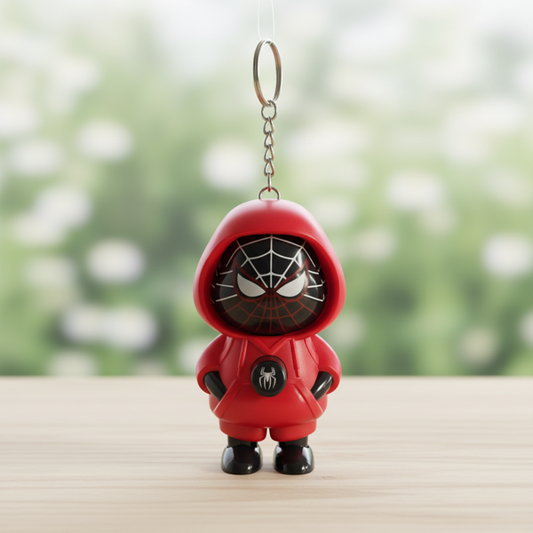 Venom Spiderman Face Changing Keychain