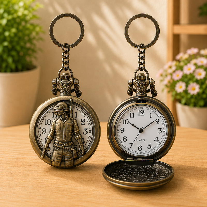 Pubg Time Piece Keychain