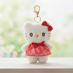Kuromi Soft Toy Keychain