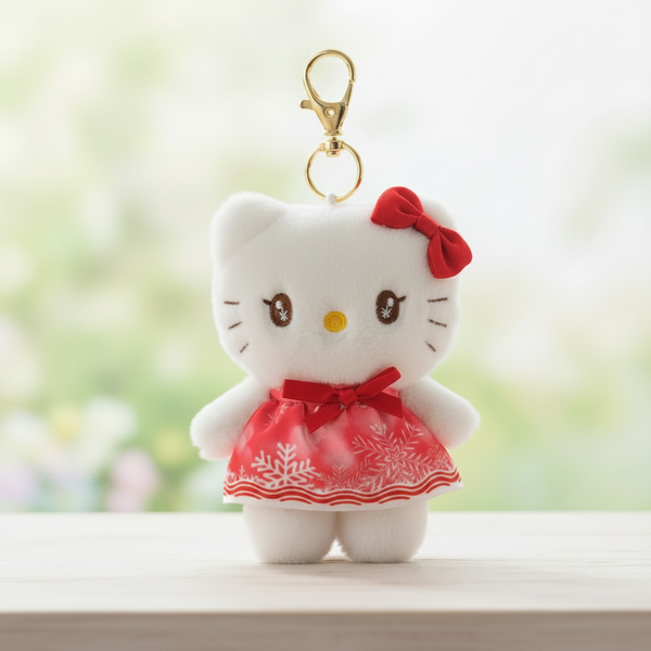 Kuromi Soft Toy Keychain