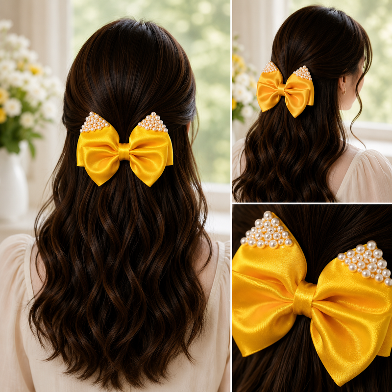 Korean Style Hair Bow