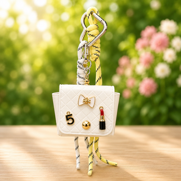 Ladies Bag Charm Keychain