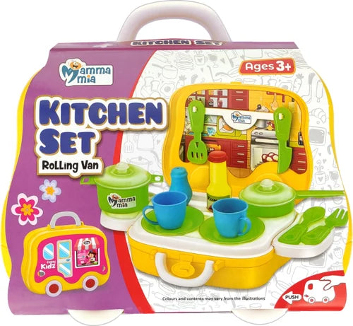 Rolling Van Kitchen Set
