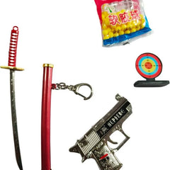 MIni Gun with katana
