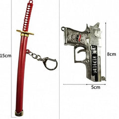 MIni Gun with katana
