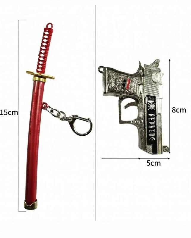 MIni Gun with katana