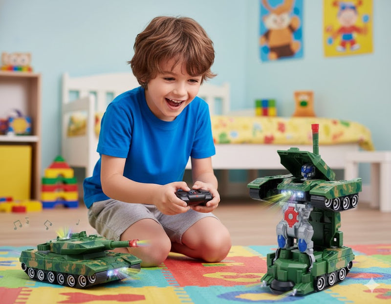 Deformation Combat Tank Robot Toy
