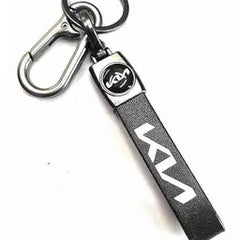 Kia leather patti keychain or keyring
